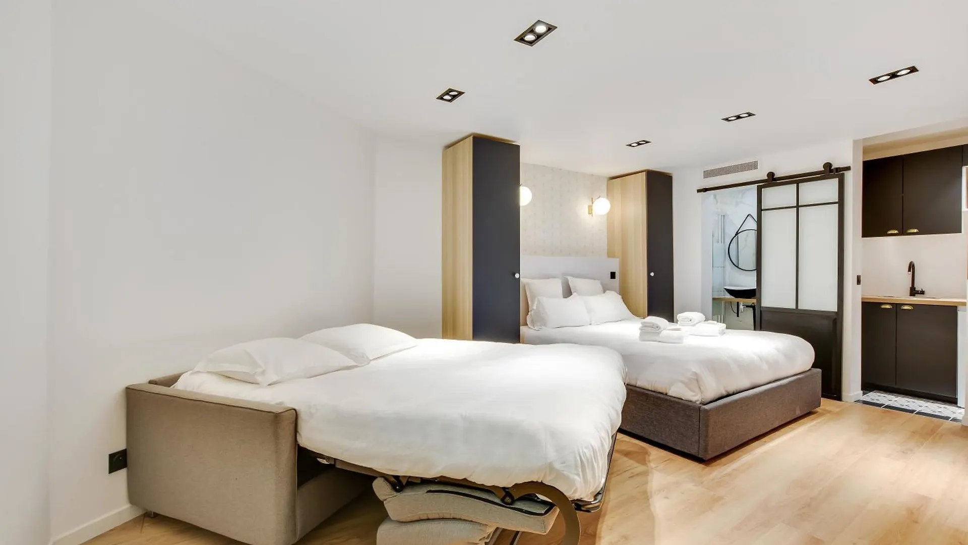 פריז Pick A Flat'S Apartment In Le Marais - Rue Du Chemin Vert צרפת
